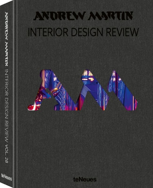 Buchcover und Innenansicht für das Buch: Andrew Martin Interior Design Vol. 28