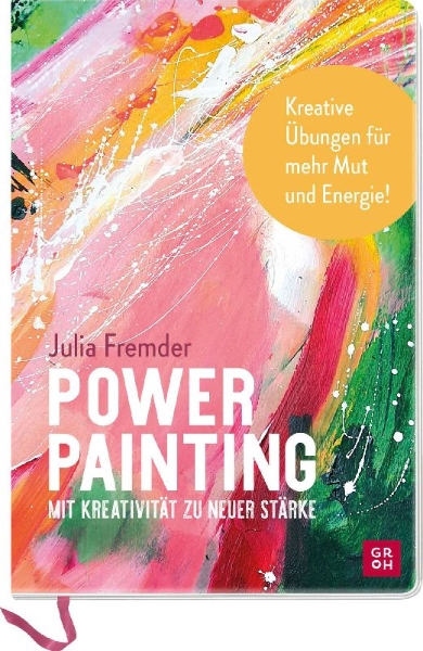 Buchcover und Innenansicht für das Buch: Power Painting