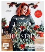 Buchcover und Innenansicht für das Buch: Coming home for Christmas - Selbstgemachte Deko, Geschenke und süße Überraschungen für eine kreative Adventszeit