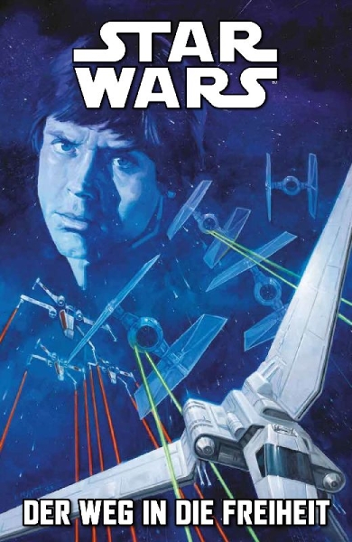 Buchcover und Innenansicht für das Buch: Star Wars Comics: Der Weg in die Freiheit
