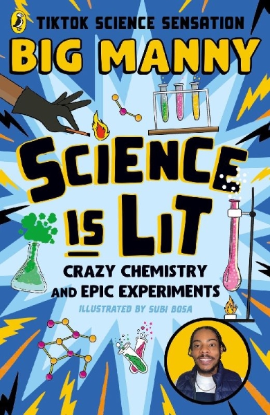 Buchcover und Innenansicht für das Buch: Science is Lit
