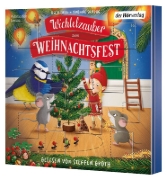 Buchcover und Innenansicht für das Buch: Wichtelzauber zum Weihnachtsfest - 24 Adventskalender-Geschichten