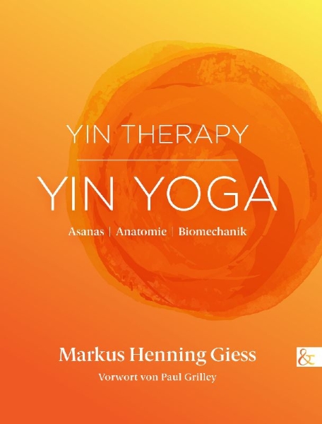 Buchcover und Innenansicht für das Buch: Yin Therapy | Yin Yoga