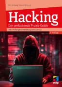Buchcover und Innenansicht für das Buch: Hacking