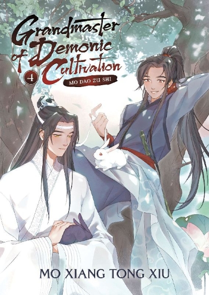 Buchcover und Innenansicht für das Buch: Grandmaster of Demonic Cultivation: Mo Dao Zu Shi (Novel) Vol. 4