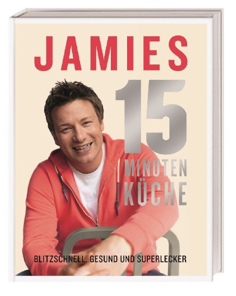 Buchcover und Innenansicht für das Buch: JAMIE's 15 MINUTE MEALS