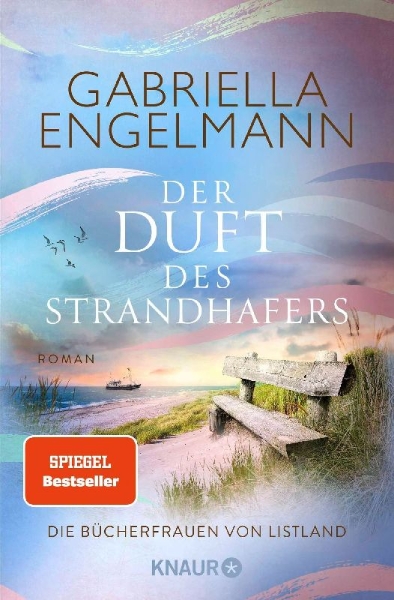 Buchcover und Innenansicht für das Buch: Die Bücherfrauen von Listland. Der Duft des Strandhafers