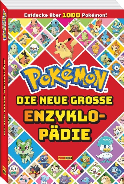 Buchcover und Innenansicht für das Buch: Pokémon Super Duper Extra Deluxe Essential Handbook