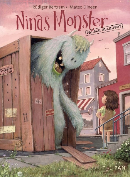 Buchcover und Innenansicht für das Buch: Ninas Monster. Falsch geliefert
