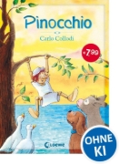 Buchcover und Innenansicht für das Buch: Pinocchio