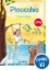 Buchcover und Innenansicht für das Buch: Pinocchio