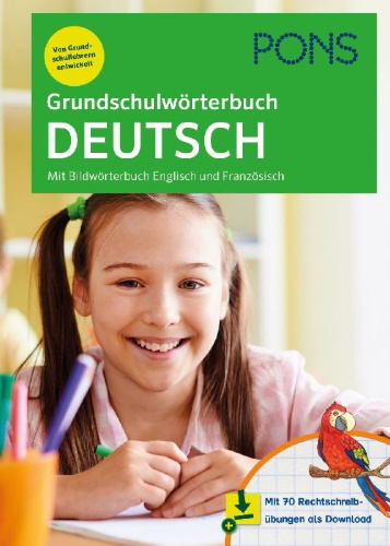 Buchcover und Innenansicht für das Buch: PONS Grundschulwörterbuch Deutsch