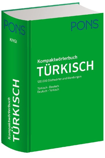 Buchcover und Innenansicht für das Buch: PONS Kompaktwörterbuch Türkisch