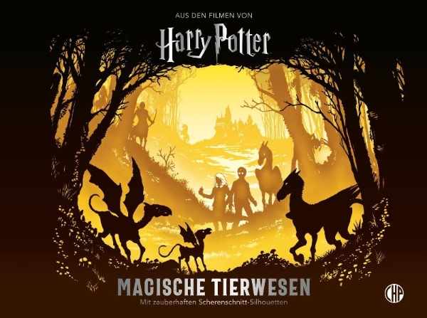 Buchcover und Innenansicht für das Buch: Harry Potter - Magische Tierwesen