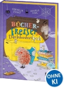 Buchcover und Innenansicht für das Buch: Bücherfresser und Dachbodenspuk