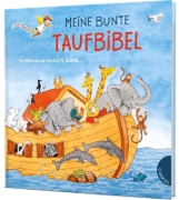 Buchcover und Innenansicht für das Buch: Dein kleiner Begleiter: Meine bunte Taufbibel