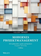 Buchcover und Innenansicht für das Buch: Modernes Projektmanagement