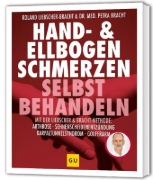 Buchcover und Innenansicht für das Buch: Hand & Ellenbogen Schmerzen selbst behandeln