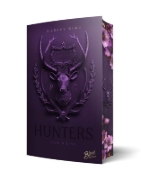 Buchcover und Innenansicht für das Buch: Hunters: Sinner King | Aufwendig gestaltete Ausgabe mit Farbschnitt - das integrierte Page Overlay ist limitiert nur in der ersten Auflage enthalten