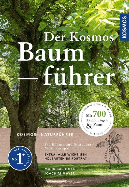 Buchcover und Innenansicht für das Buch: Der Kosmos-Baumführer
