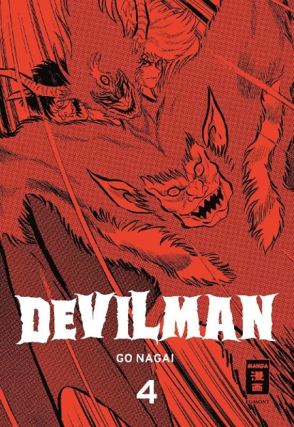 Buchcover und Innenansicht für das Buch: Devilman