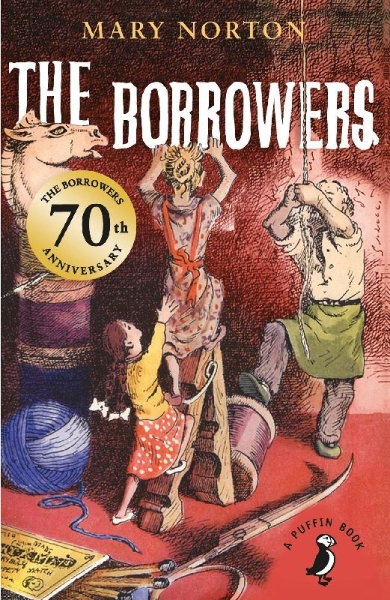 Buchcover und Innenansicht für das Buch: The Borrowers