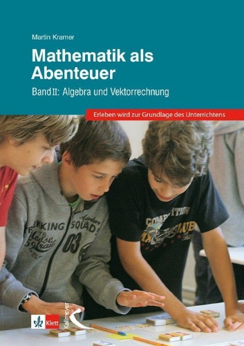 Buchcover und Innenansicht für das Buch: Mathematik als Abenteuer