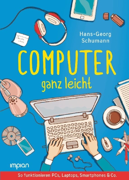 Buchcover und Innenansicht für das Buch: Computer ganz leicht