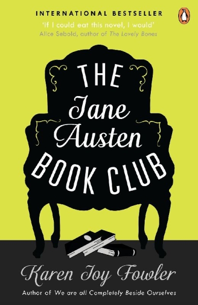 Buchcover und Innenansicht für das Buch: The Jane Austen Book Club
