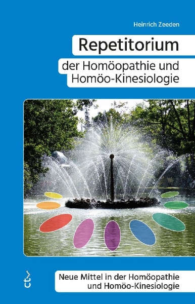 Buchcover und Innenansicht für das Buch: Repetitorium der Homöopathie und Homöo-Kinesiologie