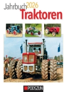 Buchcover und Innenansicht für das Buch: Jahrbuch Traktoren 2026