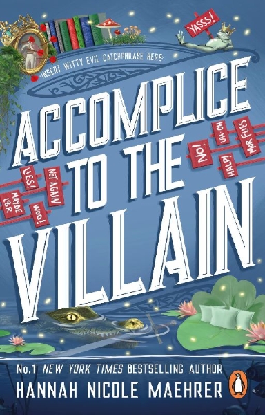 Buchcover und Innenansicht für das Buch: Accomplice to the Villain