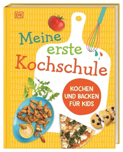 Buchcover und Innenansicht für das Buch: Meine erste Kochschule