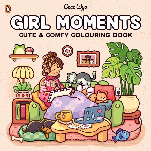 Buchcover und Innenansicht für das Buch: Girl Moments