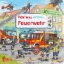 Buchcover und Innenansicht für das Buch: Hör mal (Soundbuch): Wimmelbuch: Feuerwehr