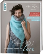 Buchcover und Innenansicht für das Buch: Mairlynd: Shawl Love. Mit 'Row Maps' zu allen Designs!