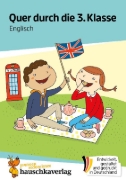 Buchcover und Innenansicht für das Buch: Quer durch die 3. Klasse, Englisch - Übungsblock