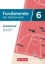 Buchcover und Innenansicht für das Buch: Fundamente der Mathematik 6. Schuljahr - Nordrhein-Westfalen - Arbeitsheft mit Lösungen