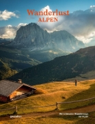 Buchcover und Innenansicht für das Buch: Wanderlust Alpen
