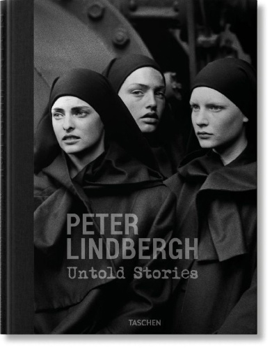 Buchcover und Innenansicht für das Buch: Peter Lindbergh. Untold Stories