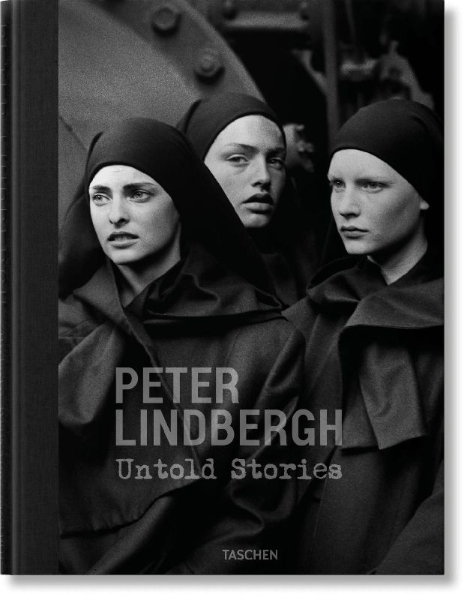 Buchcover und Innenansicht für das Buch: Peter Lindbergh. Untold Stories