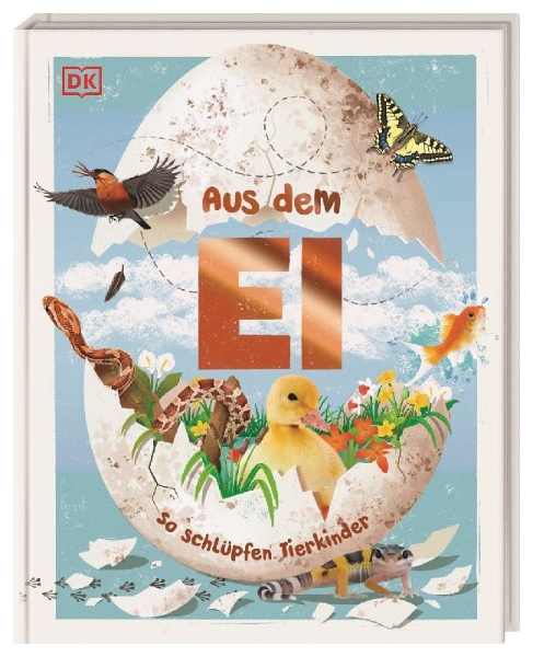Buchcover und Innenansicht für das Buch: Aus dem Ei