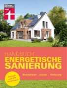 Buchcover und Innenansicht für das Buch: Handbuch Energetische Sanierung
