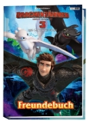 Buchcover und Innenansicht für das Buch: Drachenzähmen leicht gemacht 3: Die geheime Welt: Freundebuch