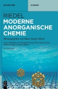 Buchcover und Innenansicht für das Buch: Riedel Modern Inorganic Chemistry