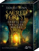 Buchcover und Innenansicht für das Buch: Sacred Forest - Orakel des Heiligen Waldes
