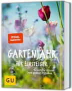 Buchcover und Innenansicht für das Buch: Gartenjahr für Einsteiger