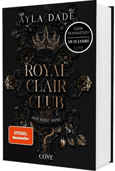 Buchcover und Innenansicht für das Buch: Royal Clair Club 1: Her First Hunt