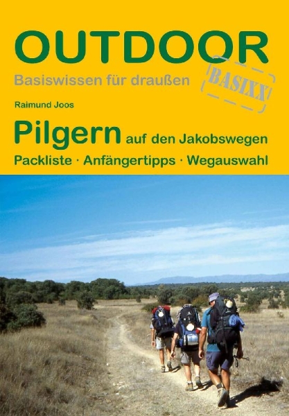 Buchcover und Innenansicht für das Buch: Pilgern auf den Jakobswegen