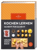 Buchcover und Innenansicht für das Buch: Kochen lernen Schritt für Schritt